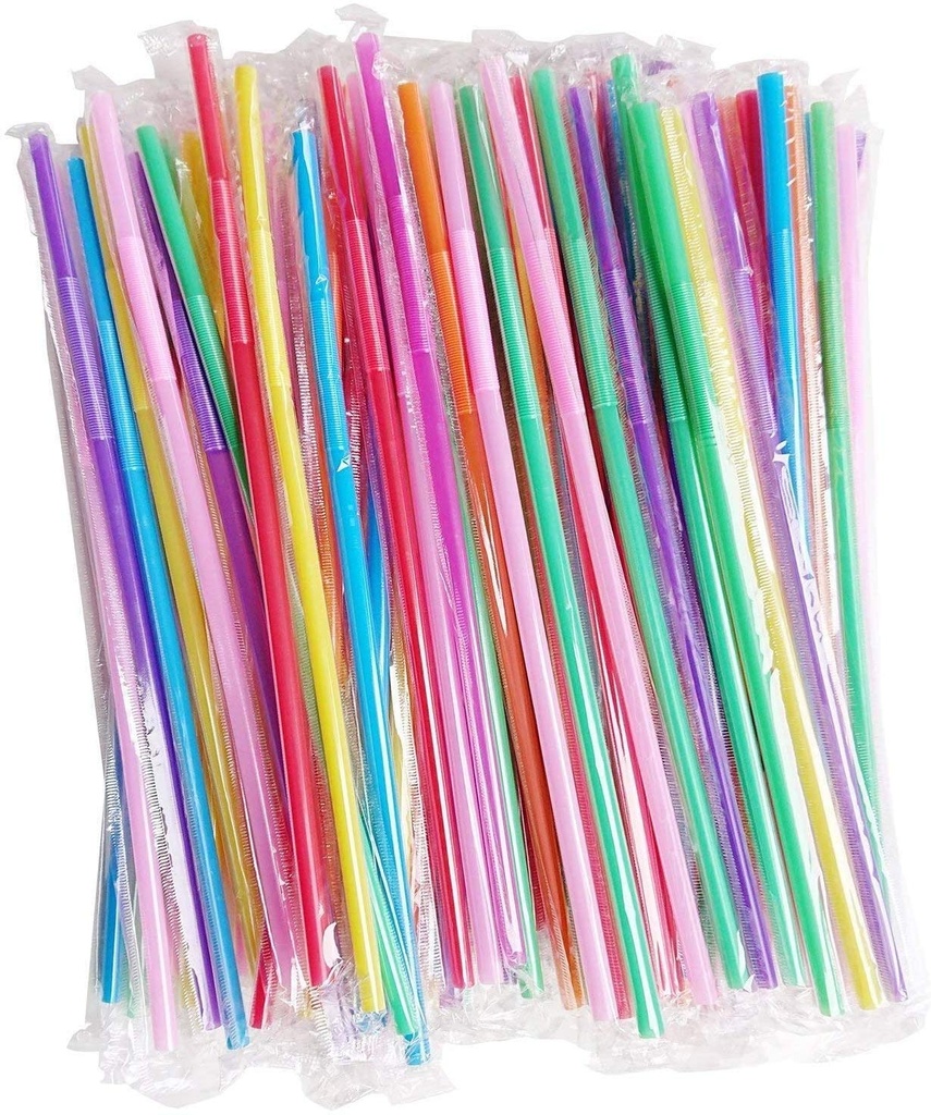 PAILLES FLEXIBLES LEADER PRICE MULTICOLORES*100