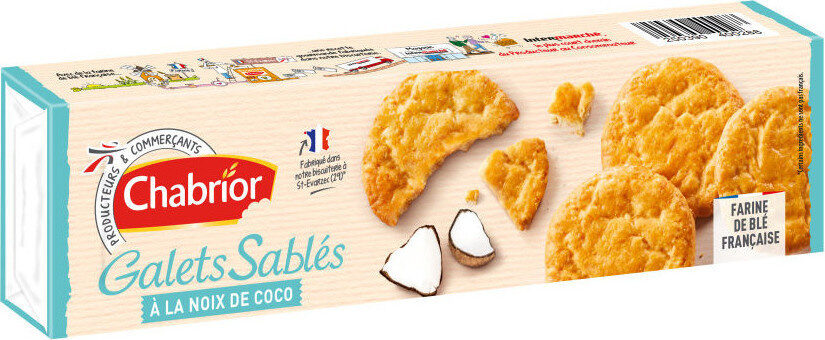 BISCUIT CHABRIOR GALET SABLES 125G