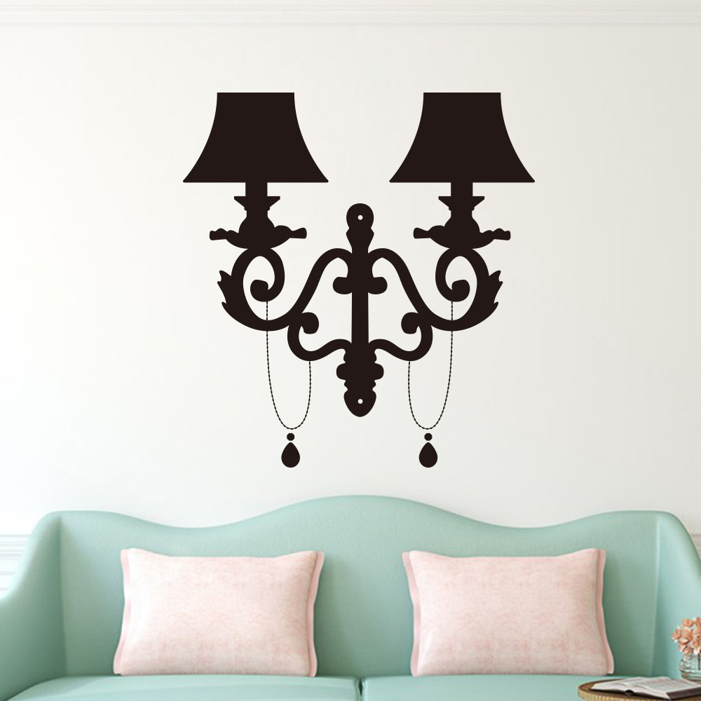 STICKERS WALL DECOR CHANDELLE