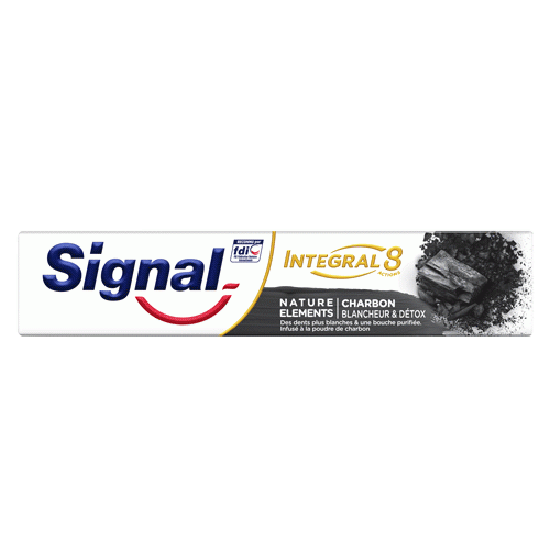 DENTIFRICE SIGNAL INTEGRAL8 FRESH CHARBON  75ML