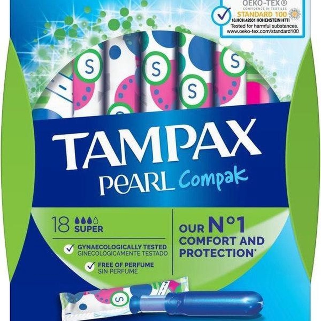 TAMPAX PEARL COMPACK SUPER