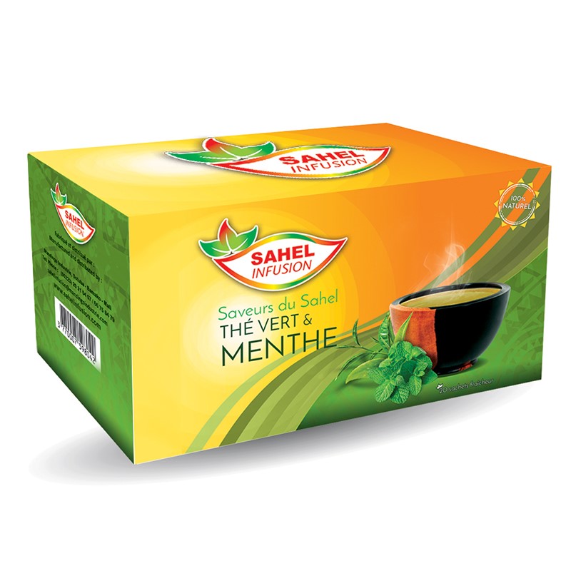 INFUSION THE VERT&MENTHE SAHEL 50G