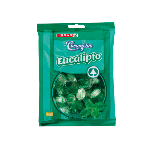 CARAMELO SPAR EUCAL/MENT C/AZ150G