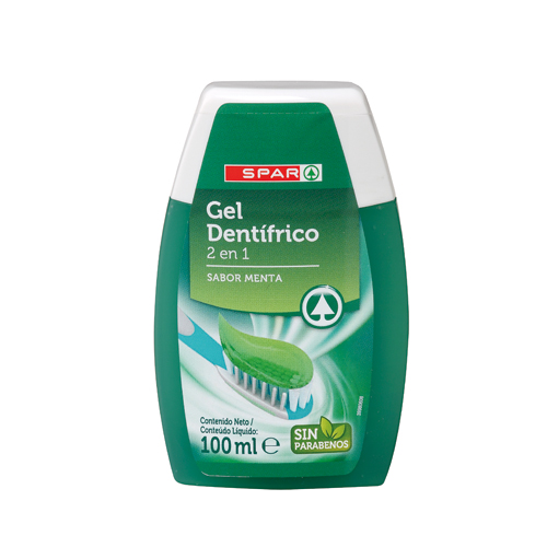 DENTIFRICE D.SPAR GEL 2EN1 MENTA 100ML