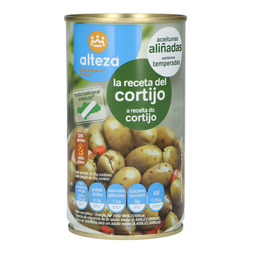 OLIVES VERTES SPAR BOITE PROVENCIALE 350G