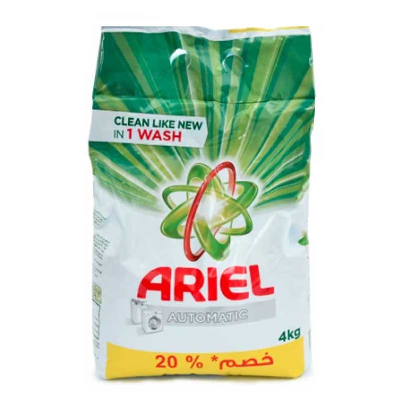 SAVON EN POUDRE ARIEL AUTOMATIC 4 KG