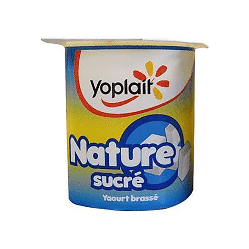 YAOURT NATURE SUCRE YOPLAIT 125G