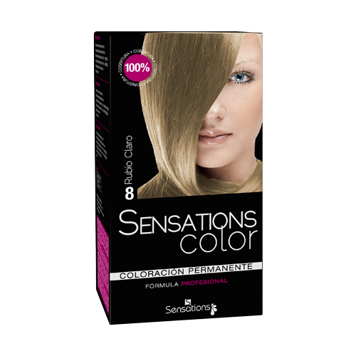 TEINTE SENSATIONS Nº8 BLOND CLAIR