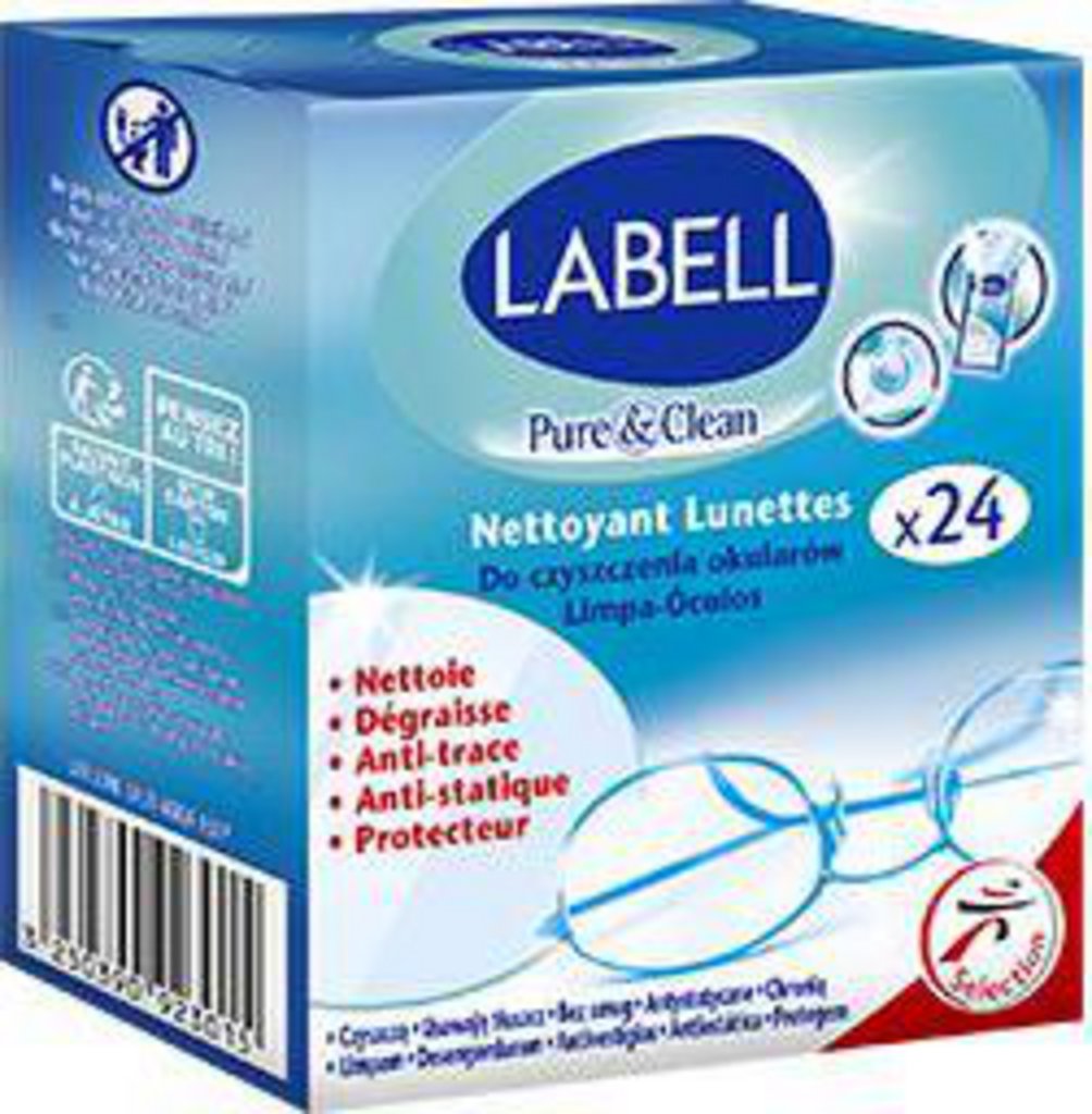 LINGETTES OPTIQUES LABELL X 24