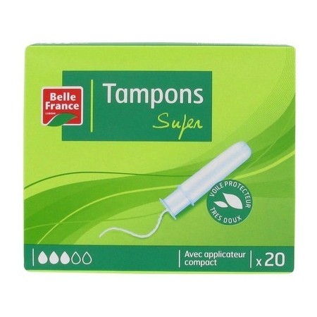 TAMPONS SUPER BELLE FRANCE X20