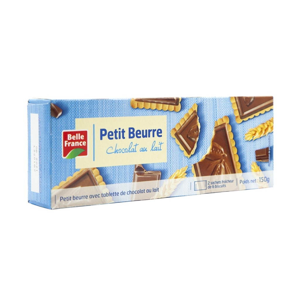 PETIT BEURRE TABLETTES CHOCOLAT AU LAIT 150G