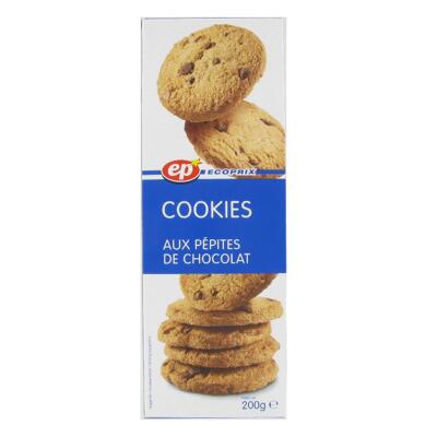 COOKIES AUX PEPITES DE CHOCOLAT  200G