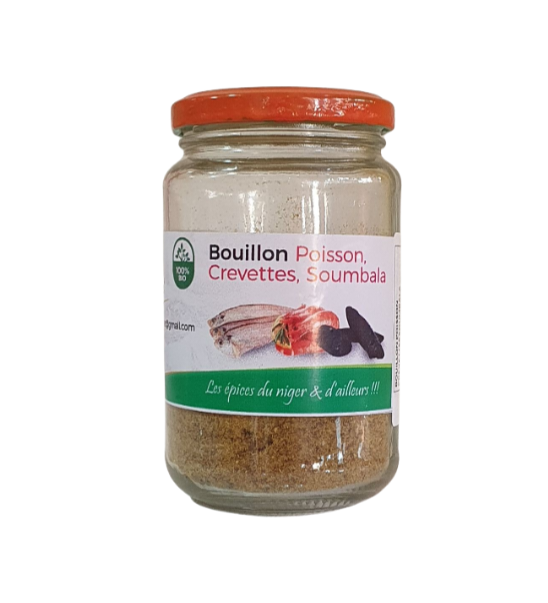 BOUILLON POISSON CREVETTES SOUMBALA NANFIN MARKET