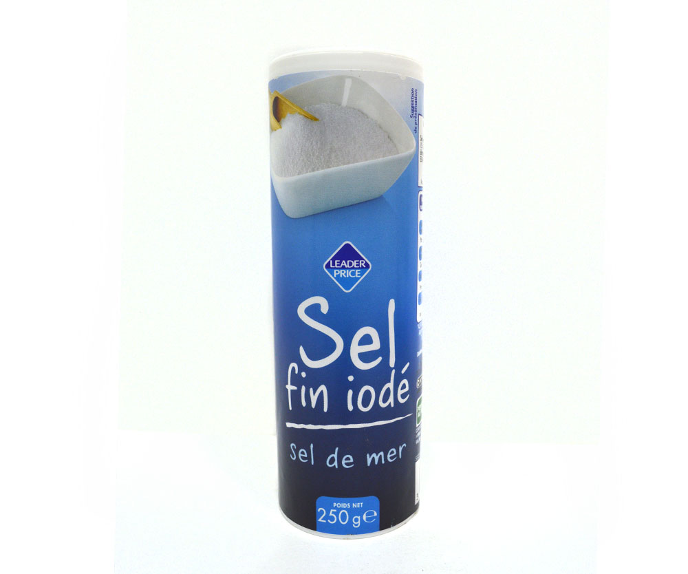 SEL FIN IODE LEADER PRICE 250G