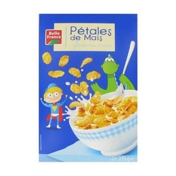 CORN FLAKES PETALES DE MAÏS GLACES AU SUCRE BELLE FRANCE 375G