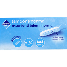 TAMPONS LEADER PRICE NORMAL 24 PCS