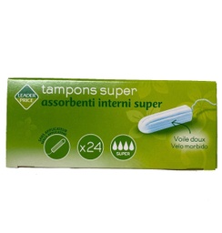 TAMPONS LEADER PRICE SUPER 24 PCS