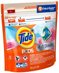 TIDE POPS DETERGENT EN CAPSULES DOWNY  353G