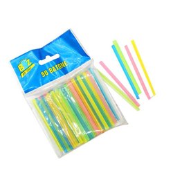 BATONNETS SCOLAIRES EN PLASTIQUE 50PCS