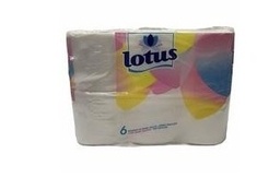 PAPIER TOILETTE 6 ROULEAUX LOTUS