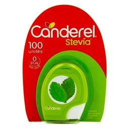 SUCRE DIABETIQUE CANDEREL STEVIA 100 PCS