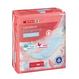 [SPAR/K PAR K] SERVIETTES HYGIENIQUES SPAR ANAT PLEGADA X 20