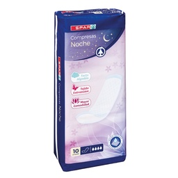 [SPAR/K PAR K] COMPRESSE SPAR NOCHE EXTRASUAVE10U (D)