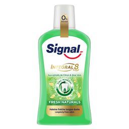 BAIN DE BOUCHE INTEGRAL 8 FRESH NATURELS SIGNAL 500ML