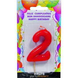 [SPAR/K PAR K - 2] BOUGIE ANNIVERSAIRE ROURA Nº2 (T)