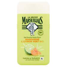 GEL DOUCHE MANDARINE CITRON VERT PTIT MARSEILLAIS 250 ML