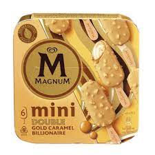 MAGNUM BATONNET MINI DOUBLE GOLD BILLIONAIRE 6X55ML