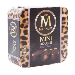 MAGNUM MINI DOUBLE CHOCOLATE 6X55ML